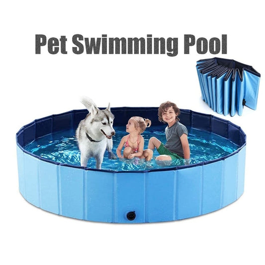 PET SWIMMING POOL - Portable and Easy to Care For! Dogs Love it and People Do Too!